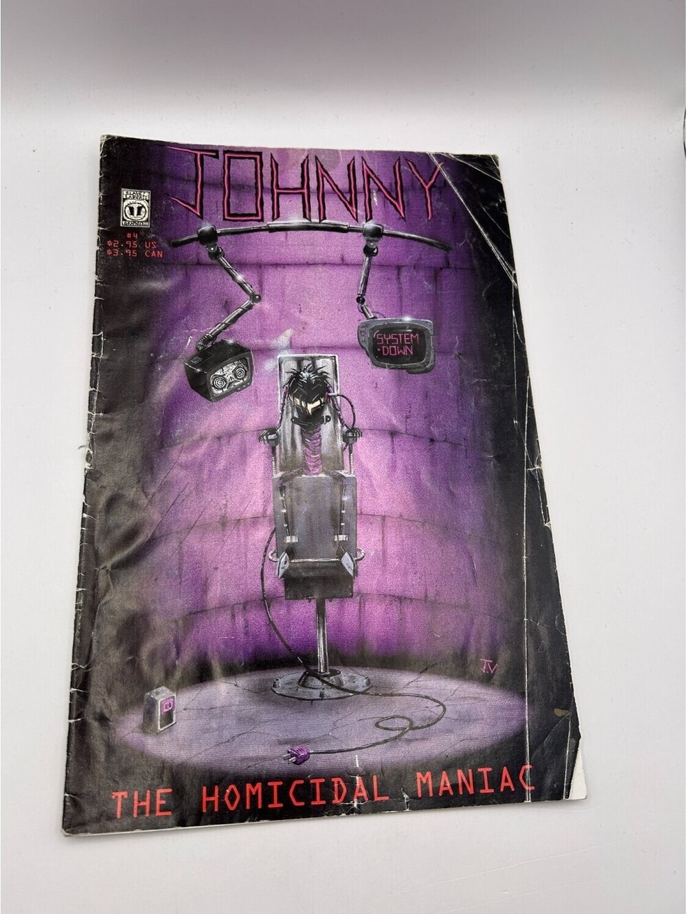 Johnny the Homicidal Maniac #4 SLG 1996 Reading Copy Detached Cover